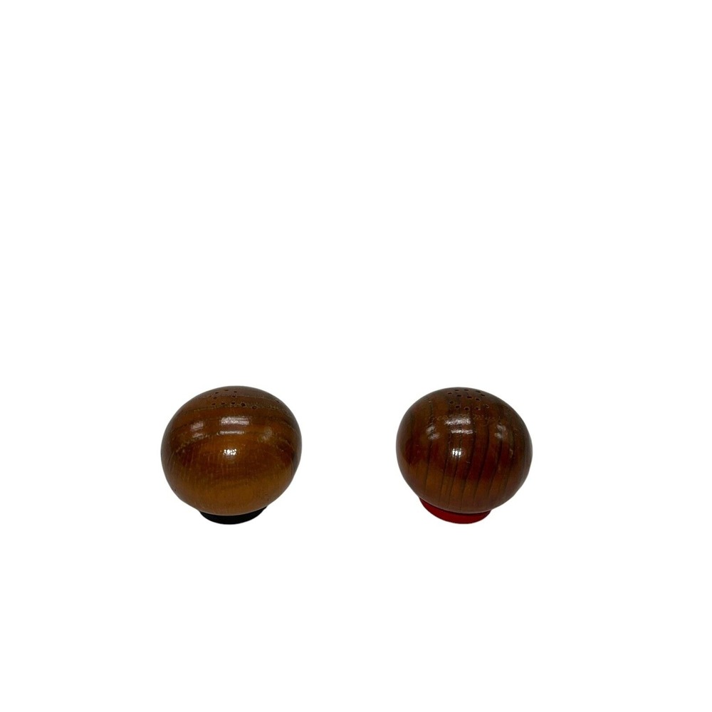 Tree Of Mystery Round Wood Salt Pepper Black Red Bottom National‎ Park